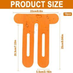Alternative view of PreCut Kinesiotapes Knie – 10er-Pack (Orange)